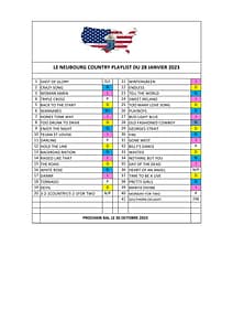 BAL PLAYLIST JANVIER 2023