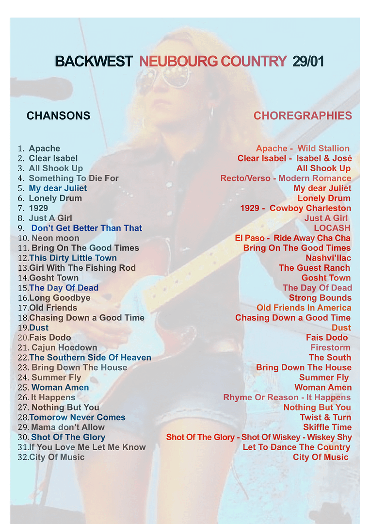 playlist backwest