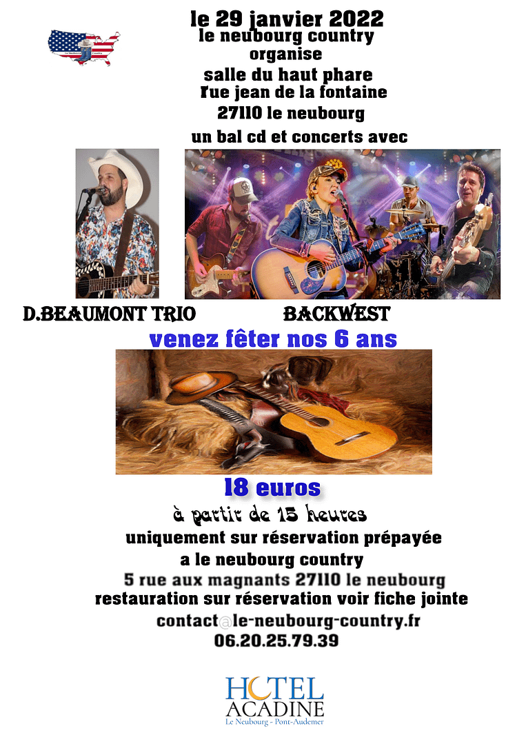 bal concert du 29 janvier 2022