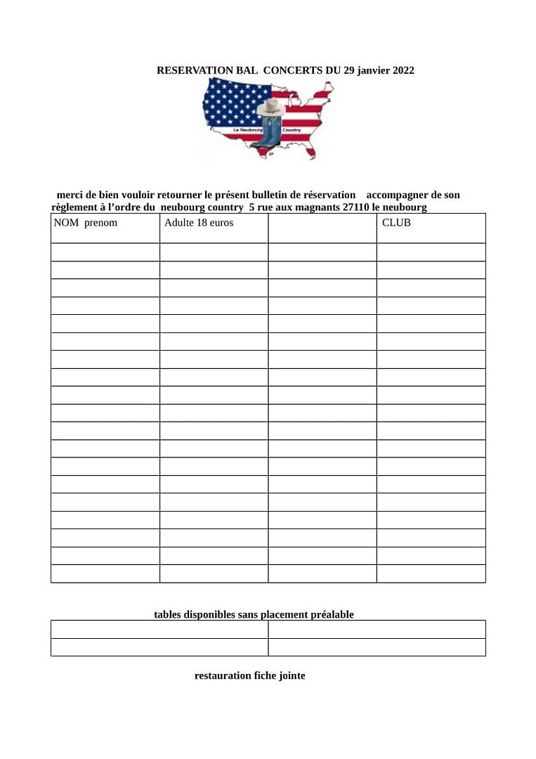 fiche de réservation bal janvier