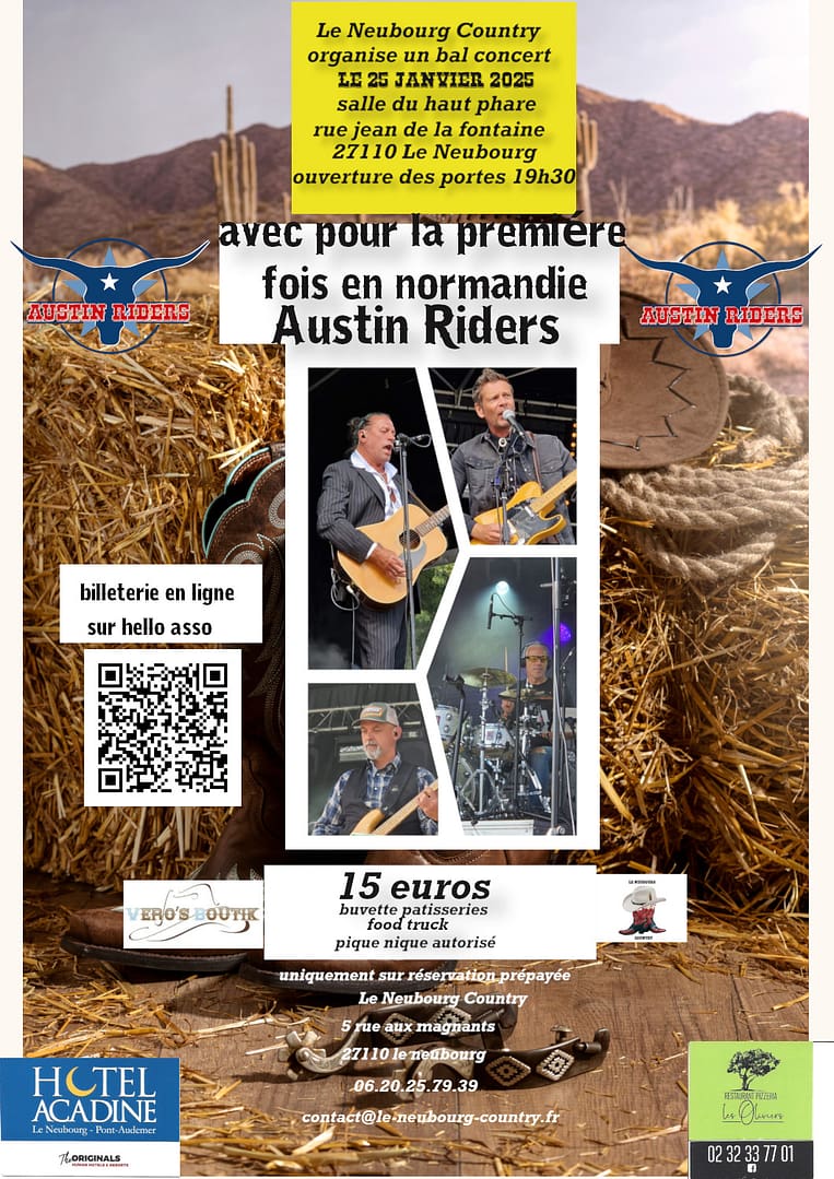 You are currently viewing bal concert avec austin riders le 25 janvier 2025