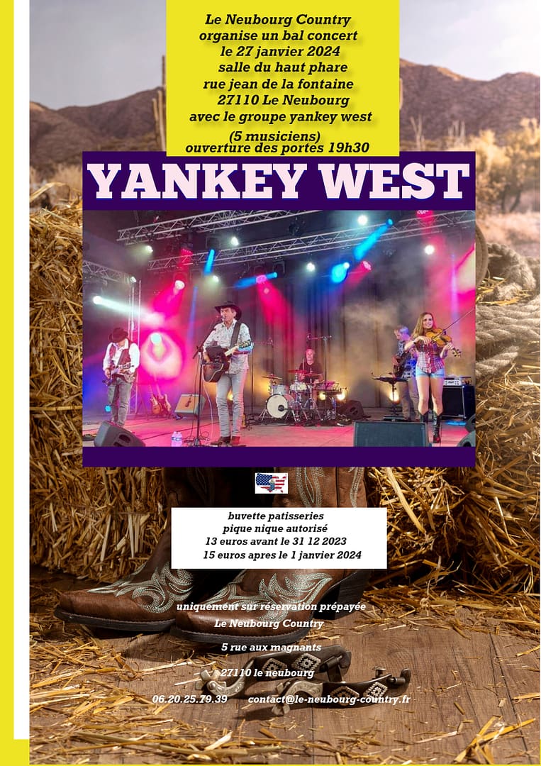 bal concert 27 janvier 2024 avec yankey west